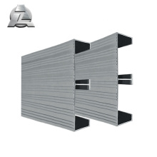 profilé d&#39;extrusion de plancher de toit en aluminium gris ignifuge durable